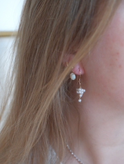 Pearl Grape Earrings - Stone Cooper