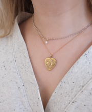 Crocheted Pearl, Gold-Fill Necklace - Stone Cooper