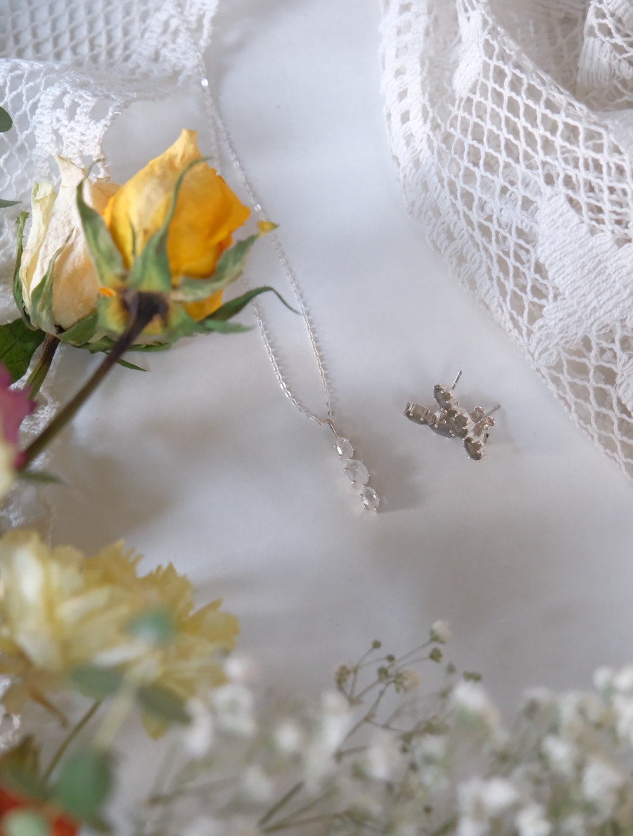 Moonstone Sparkle Necklace - Stone Cooper