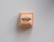 Retro Vintage 10K Gold Nugget Band (6.5)