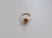 Vintage Diamond Flower Ring 10K (7)