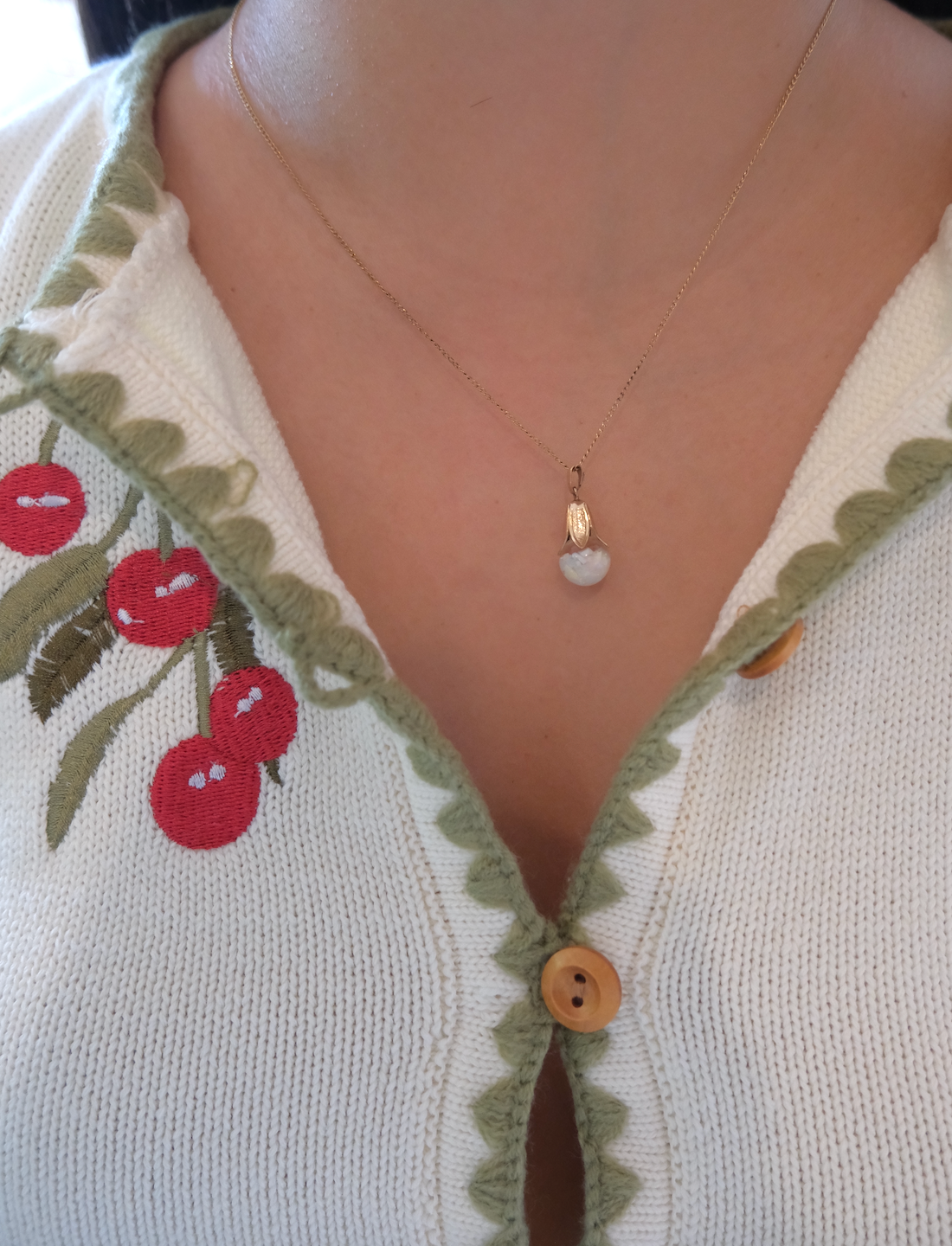 Joy Floating Opal Necklace