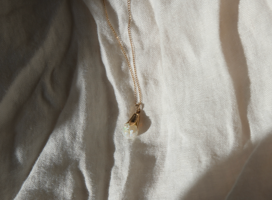 Joy Floating Opal Necklace