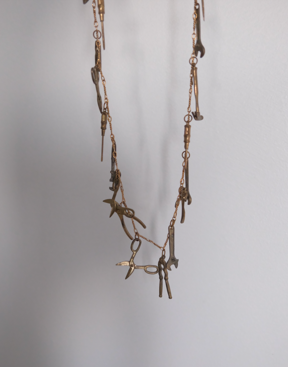 Epic Vintage Tool Chest Charm Necklace