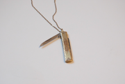 Elaine Gold-Filled Pocket Knife Necklace