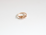 15k Victorian Ruby & Diamond Marquise Ring (8.5)