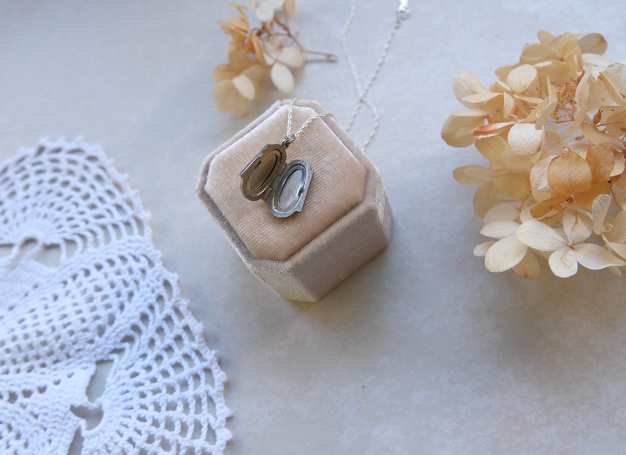 Pat Shield Locket - Stone Cooper