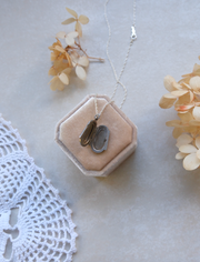 Pat Shield Locket - Stone Cooper