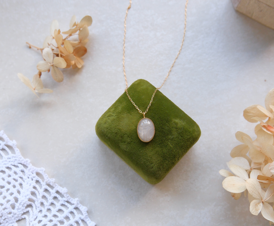 Aurilla Quartz Scarab Necklace - Stone Cooper