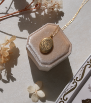 Darla Flower Locket - Stone Cooper