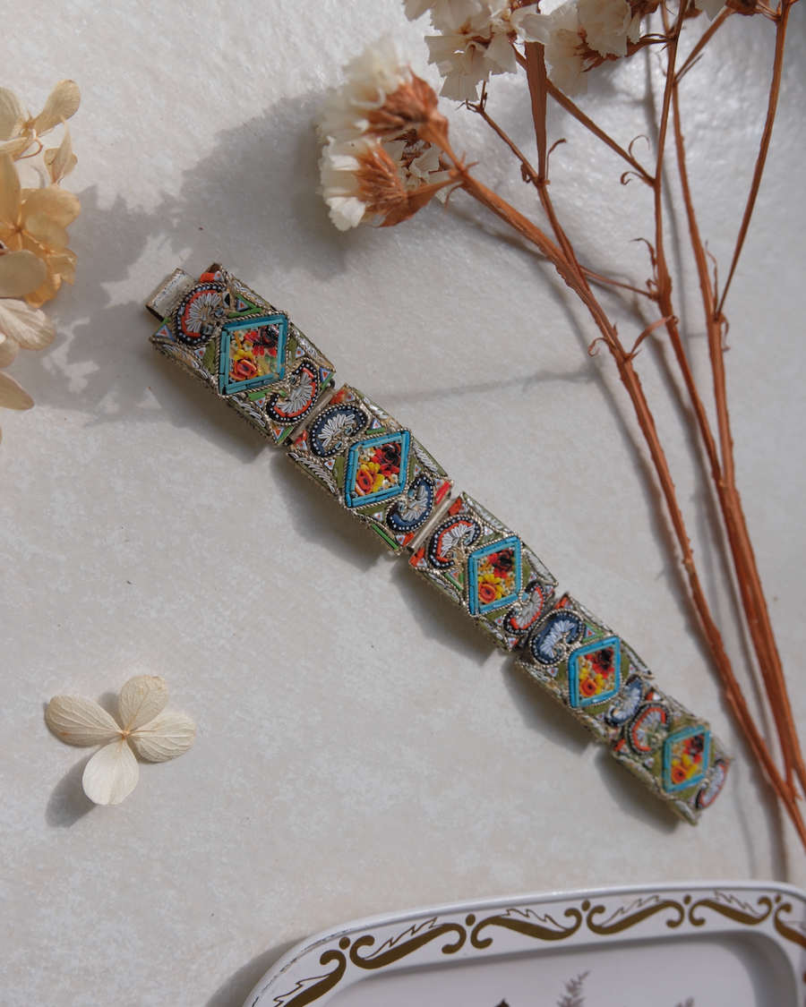 Faye Mosaic Panel Bracelet - Stone Cooper