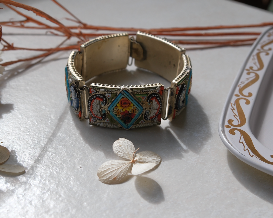 Faye Mosaic Panel Bracelet - Stone Cooper