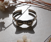 Cathy Sterling Silver Bow Cuff - Stone Cooper