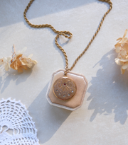 Zina Starburst Locket Y-Necklace - Stone Cooper