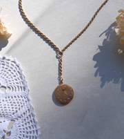 Zina Starburst Locket Y-Necklace - Stone Cooper