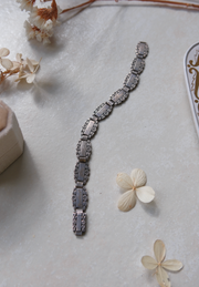 Madeline 'Forget-Me-Not" Bracelet, 1944 - "Always Thinking Of You..." - Stone Cooper