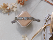 Margaret 'Forget-Me-Not" Bracelet, 1946 - "Peace, Prosperity, Best Wishes..." - Stone Cooper