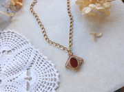 Winnie Reversible Fob Necklace - Stone Cooper