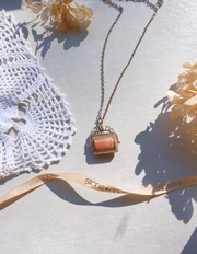 Clara Double Sided Spinner Fob Necklace - Stone Cooper