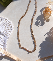 Adelaide 24" Gold-Filled Vintage Link Chain - Stone Cooper