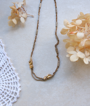 Stella Hands Watch Chain Necklace - Stone Cooper