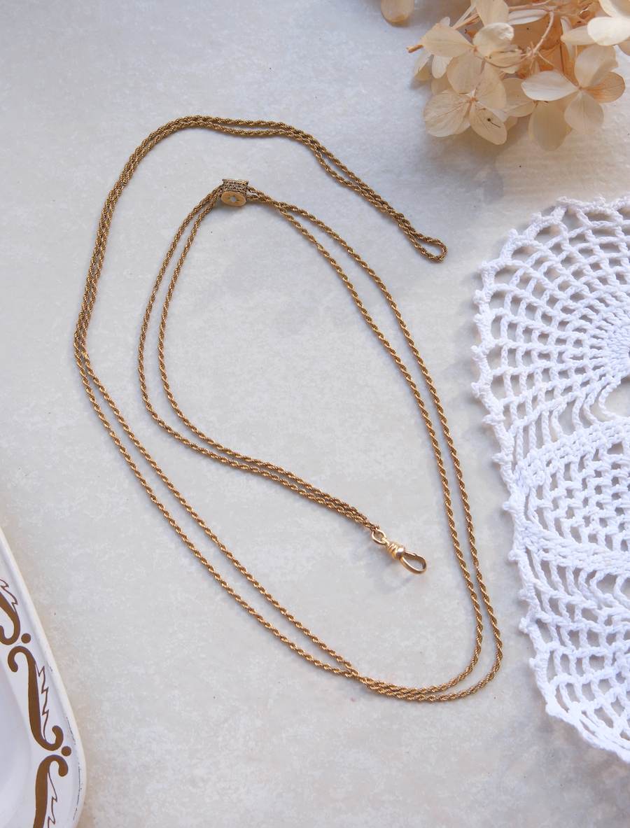 Honora Opal Gold-Filled Lorgnette Chain (XL) - Stone Cooper