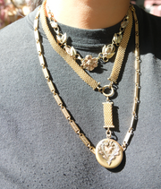 Adelaide 24" Gold-Filled Vintage Link Chain - Stone Cooper