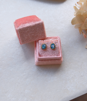 Opal 14K Mosaic Tutu Studs - Stone Cooper