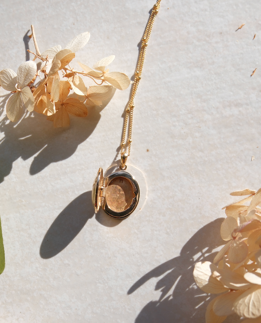 Santino Scarab Locket - Stone Cooper
