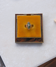 10K Jade Diamond Estate Ring (5.25) - Stone Cooper