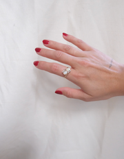 Opal and Diamond Antique Toi et Moi Ring 14k (8)