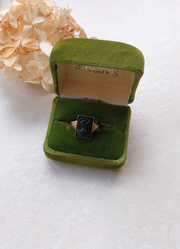 10K Onyx Intaglio Ring (8.25)