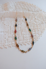 Kitty Egyptian Revival Scarab Necklace - Stone Cooper