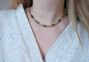 Kitty Egyptian Revival Scarab Necklace - Stone Cooper