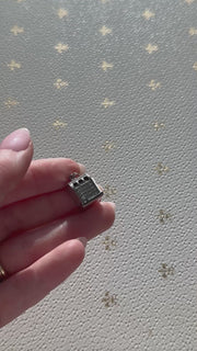 Vintage Sterling Movable Slot Machine Charm