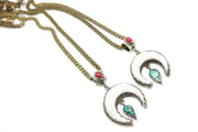 The Riley Moon Necklace - Stone Cooper