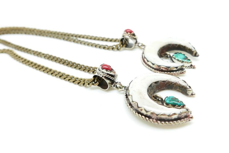 The Riley Moon Necklace - Stone Cooper