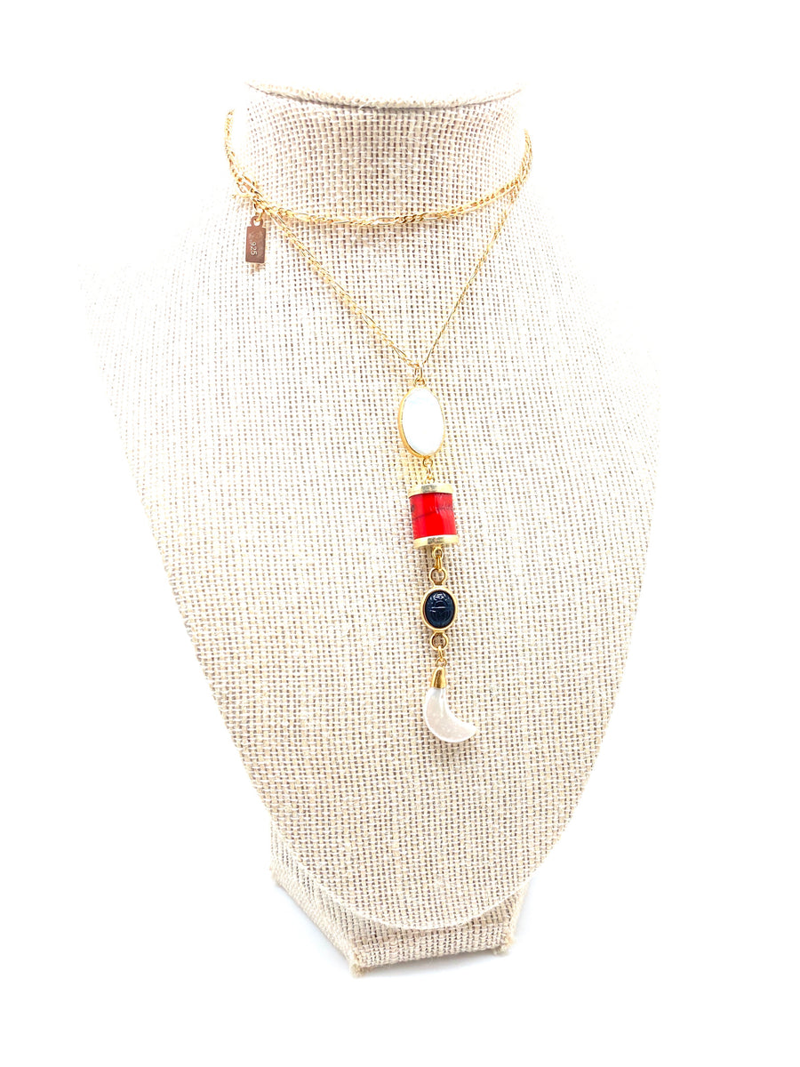 Cleo Totem Necklace