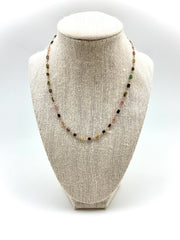 Tourmaline Cube Necklace - Stone Cooper