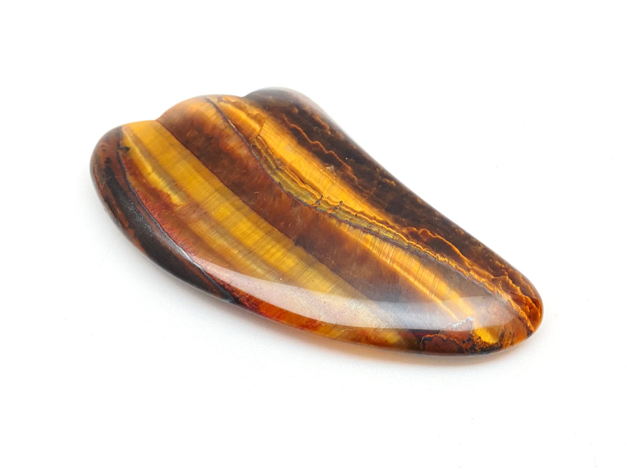 Tiger’s Eye Gua Sha stone - Stone Cooper