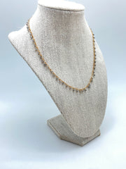 Labradorite Fringe Necklace - Stone Cooper