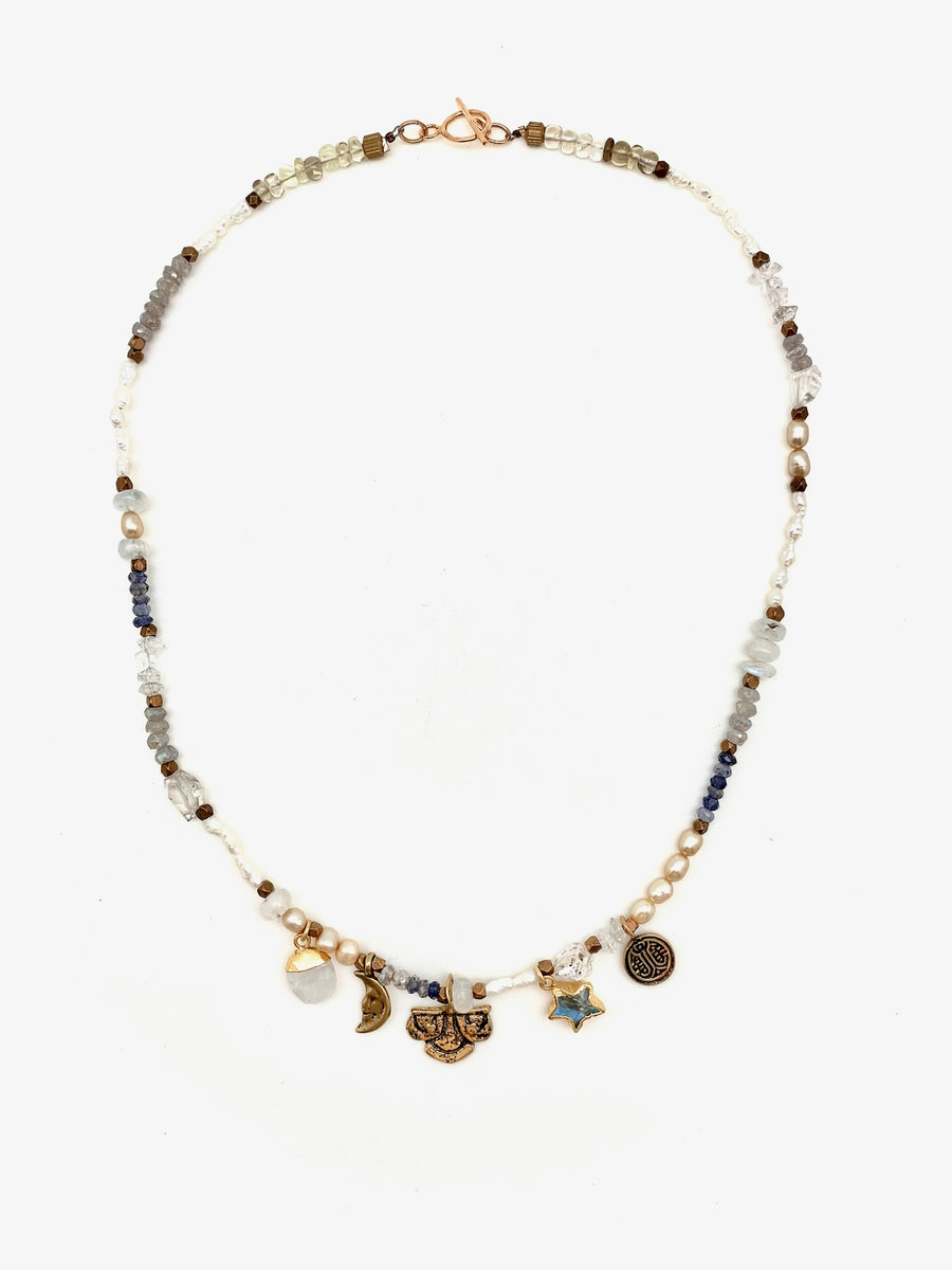 Luna Beaded Necklace Set - Stone Cooper